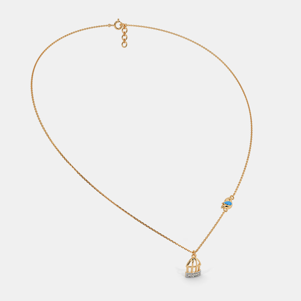 The Free Spirited Bird Kids Necklace