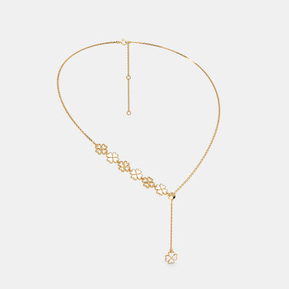 The Trefle Amour Multiwear Slider Necklace