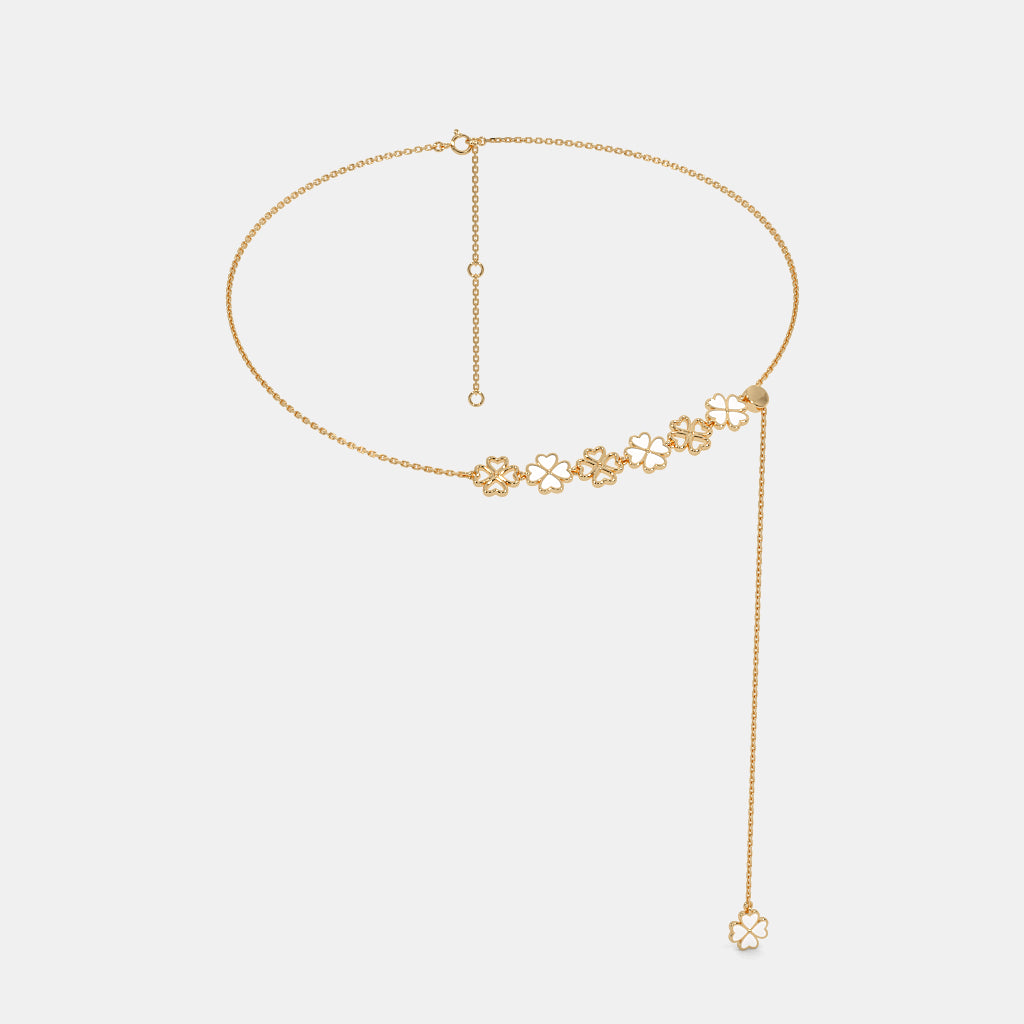 The Trefle Amour Multiwear Slider Necklace