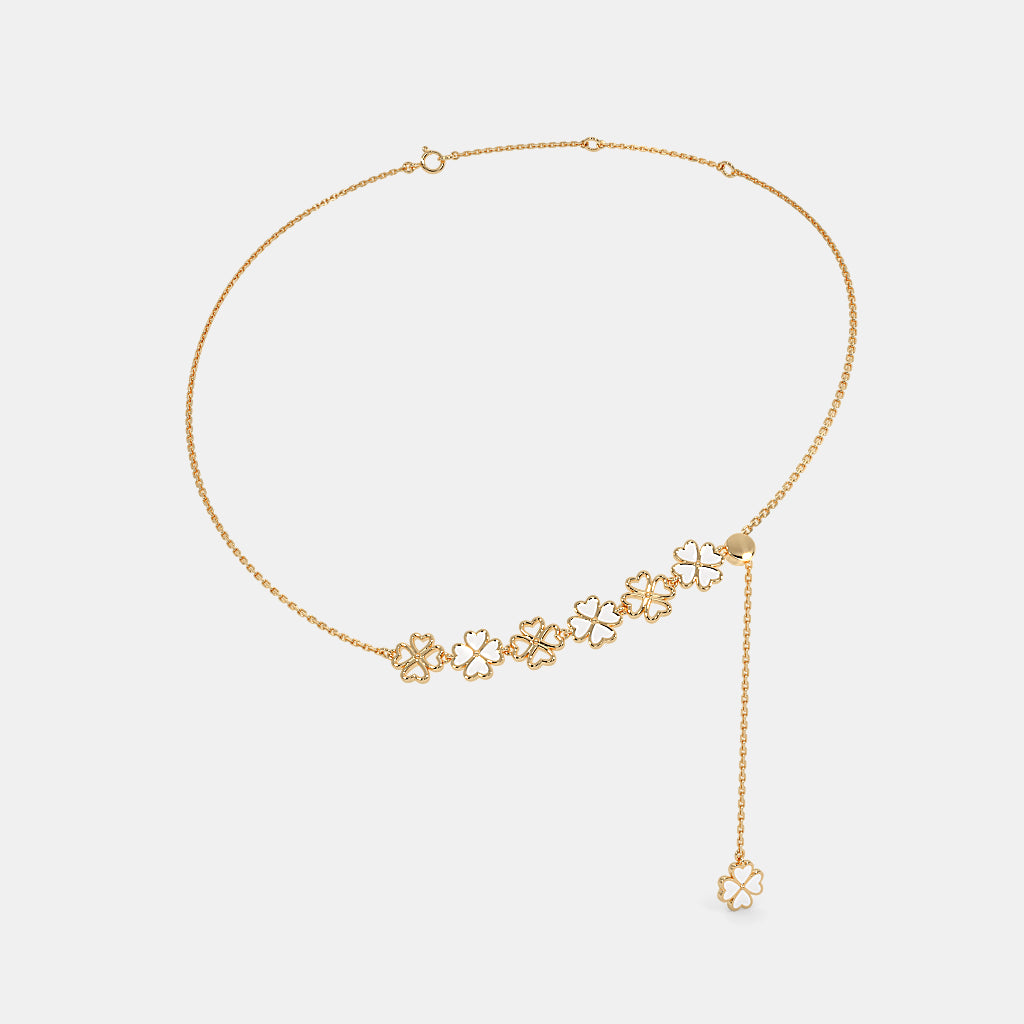 The Trefle Amour Multiwear Slider Necklace