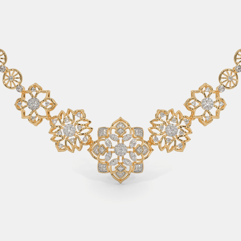 The Fleur De Lotus Collar Necklace