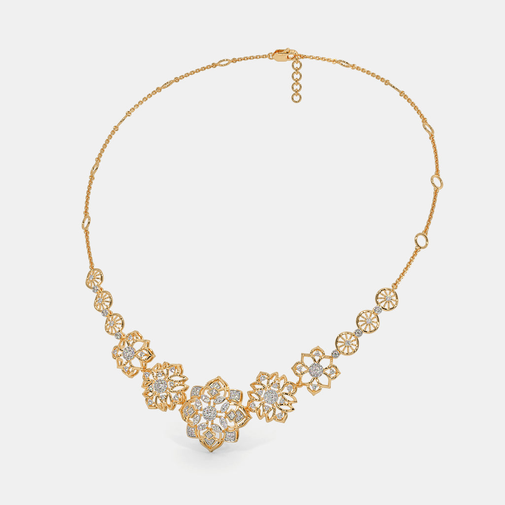 The Fleur De Lotus Collar Necklace