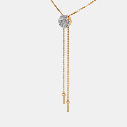 The Flowing Diamonds Pendant Necklace