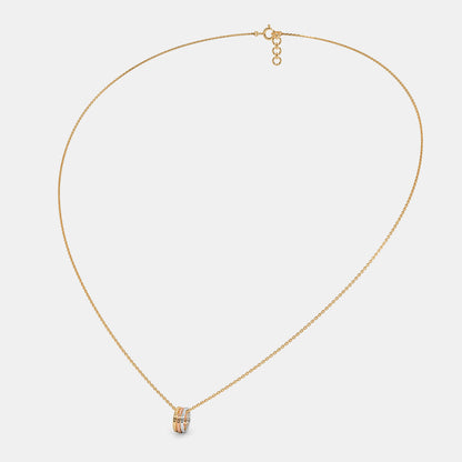 The Trio Ring Pendant Necklace