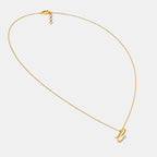 The Cursive E Necklace