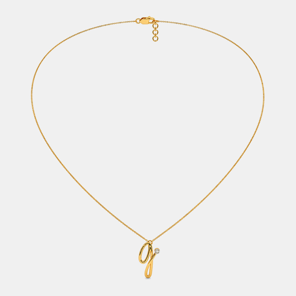The Cursive G Necklace