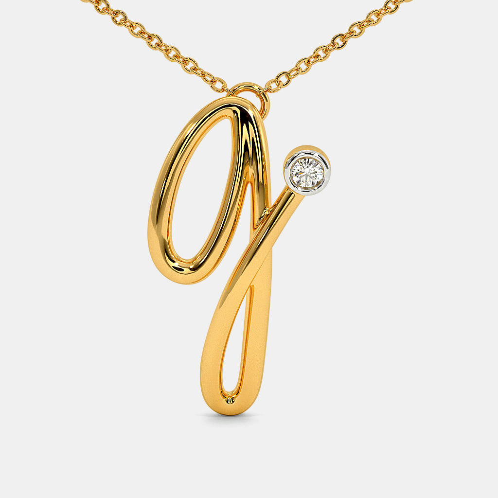 The Cursive G Necklace