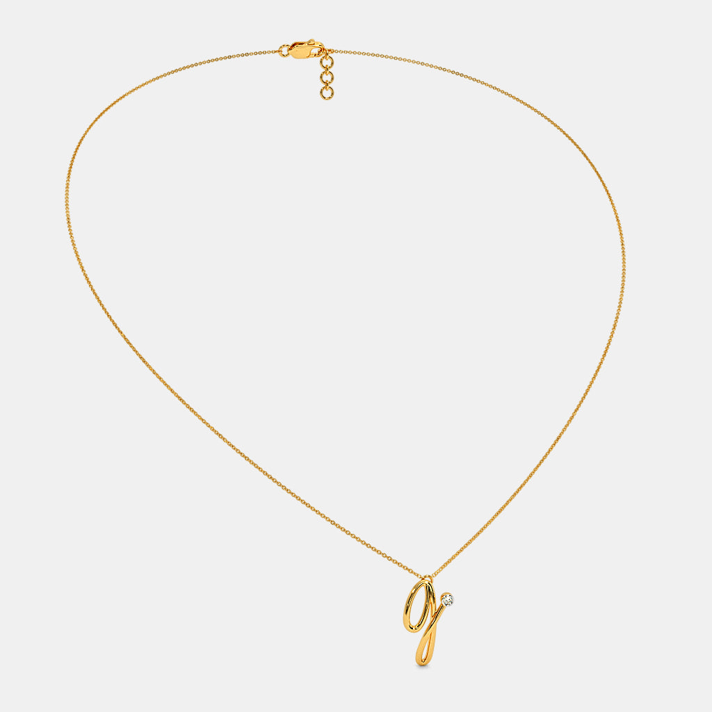 The Cursive G Necklace