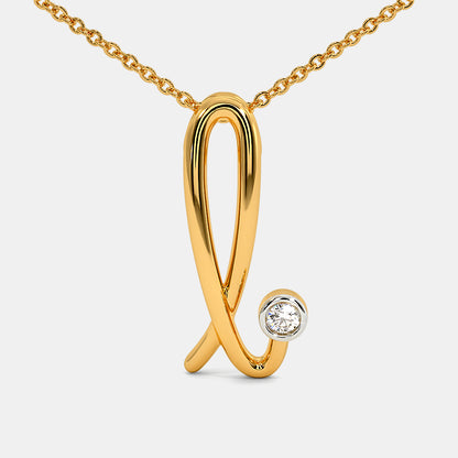 The Cursive L Necklace
