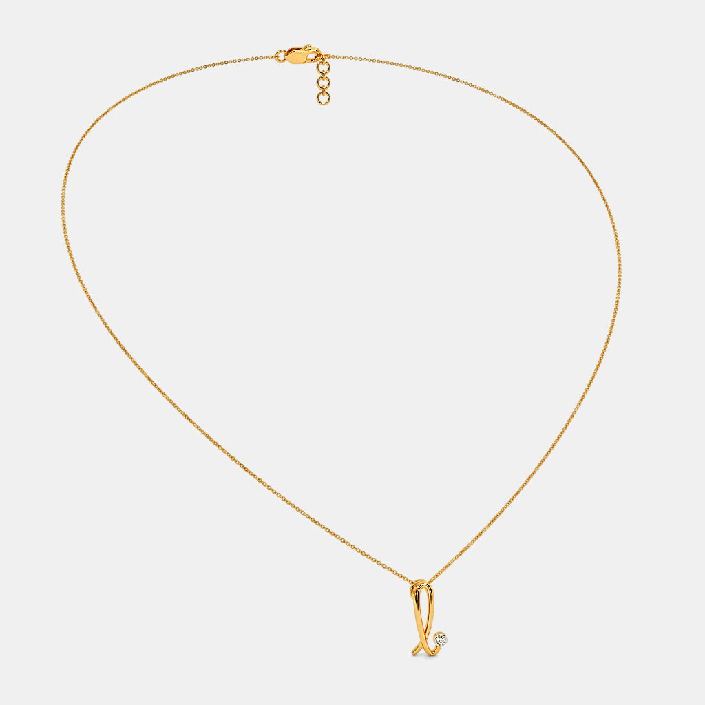 The Cursive L Necklace