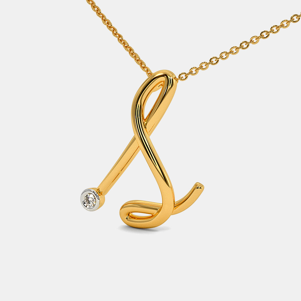 The Cursive S Necklace