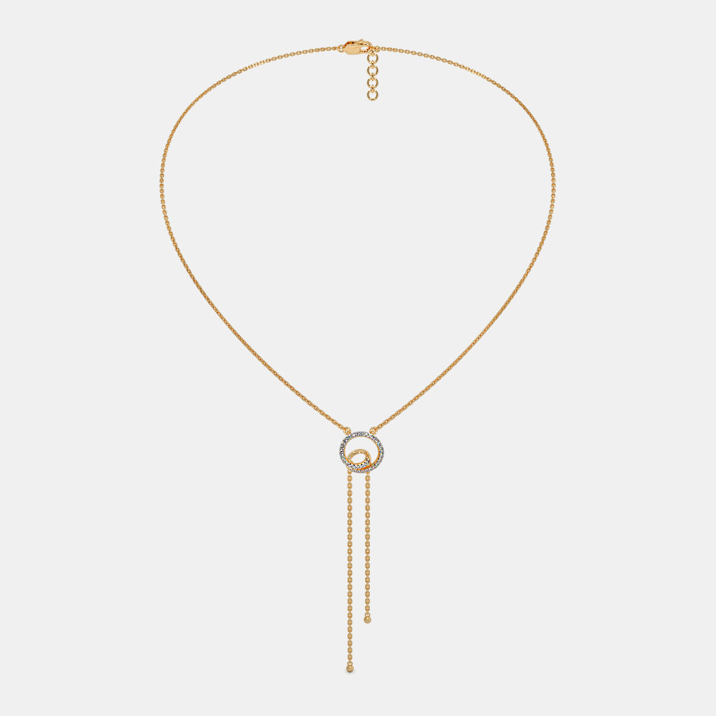 The Boucle De Mobius Y Necklace