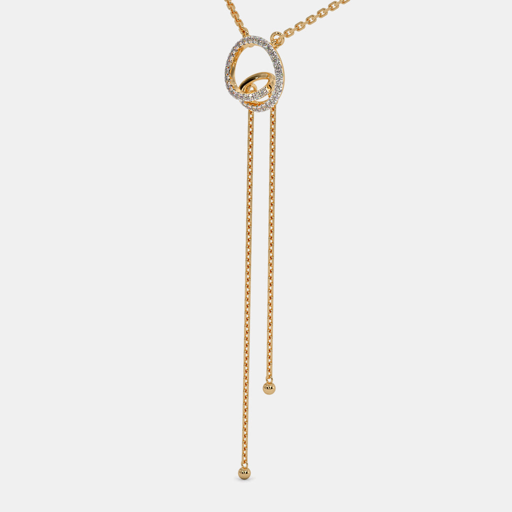 The Boucle De Mobius Y Necklace