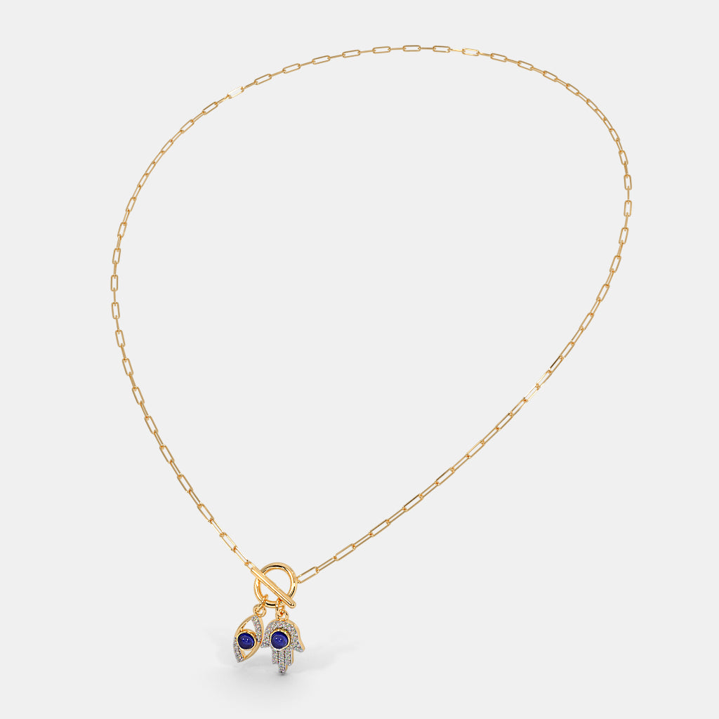 The Guardian Glare Toggle Necklace