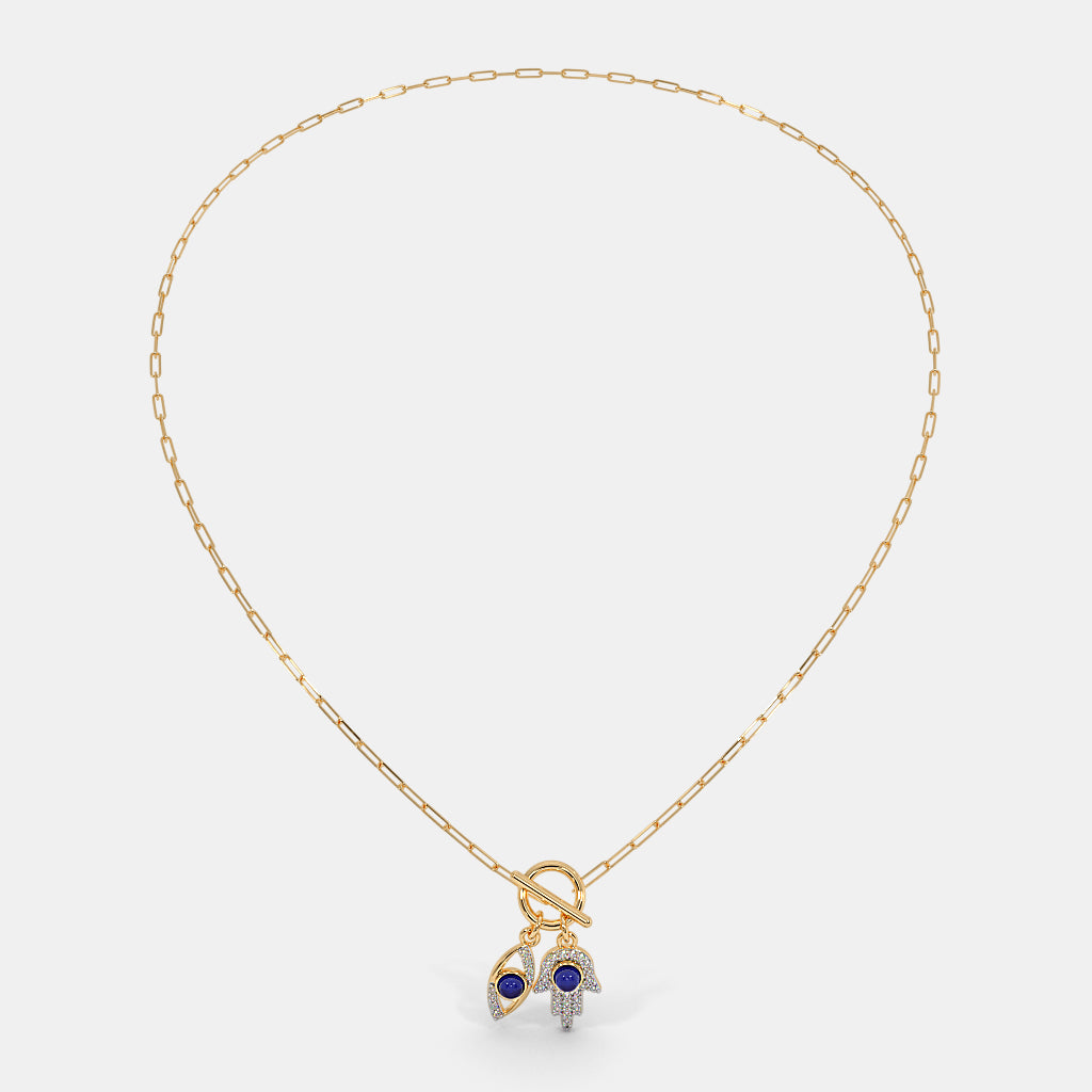 The Guardian Glare Toggle Necklace