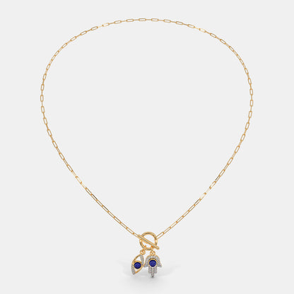 The Guardian Glare Toggle Necklace