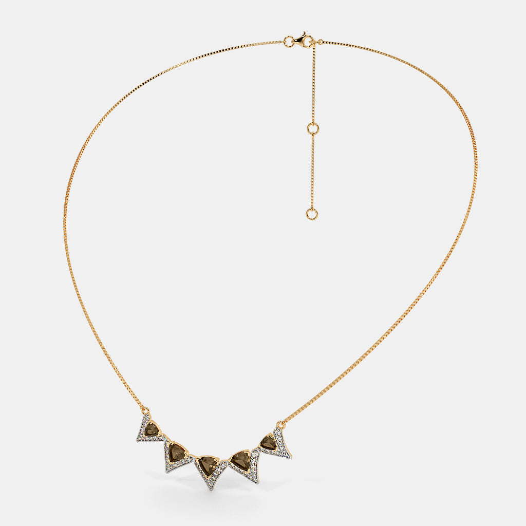 The Gilded Mocha Necklet Necklace
