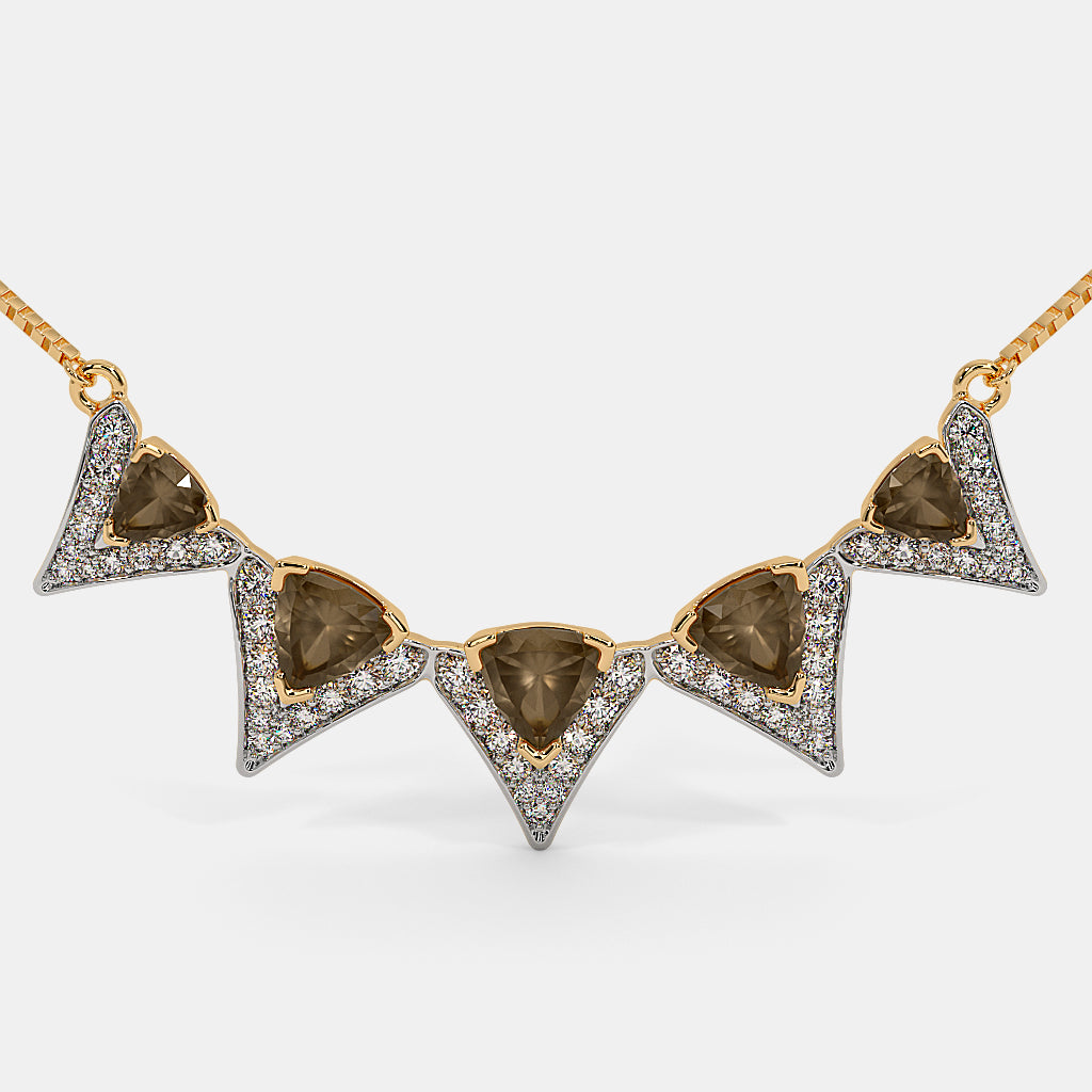 The Gilded Mocha Necklet Necklace