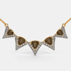 The Gilded Mocha Necklet Necklace