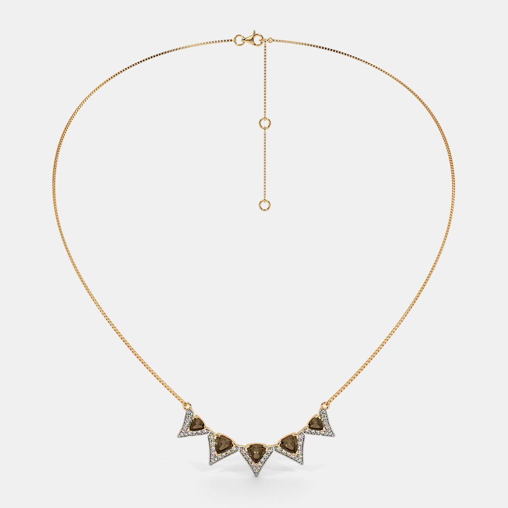 The Gilded Mocha Necklet Necklace