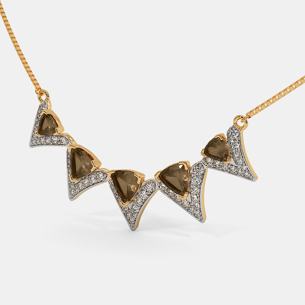 The Gilded Mocha Necklet Necklace
