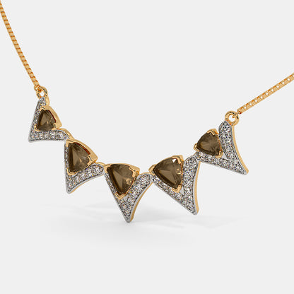 The Gilded Mocha Necklet Necklace