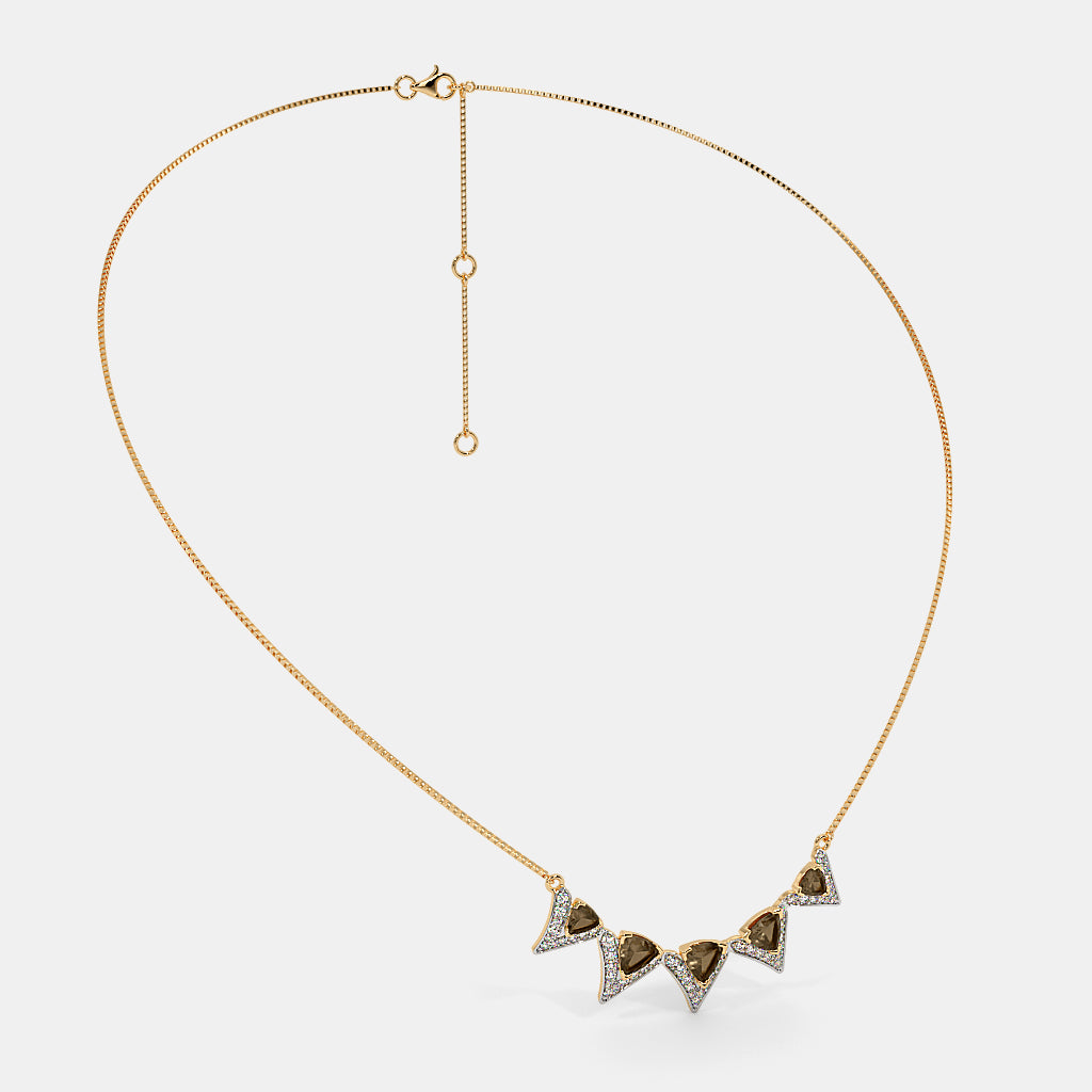 The Gilded Mocha Necklet Necklace