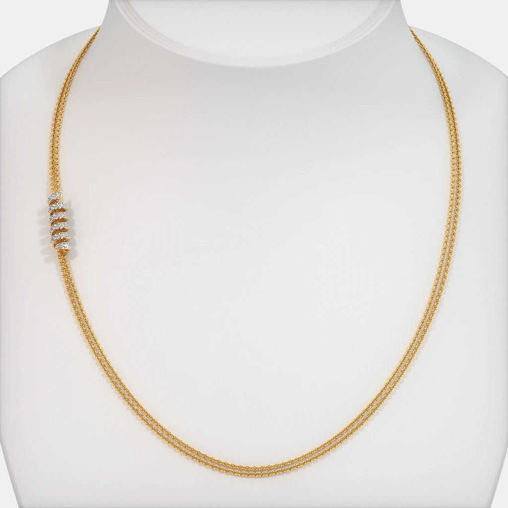 The Elegant Helical Necklace