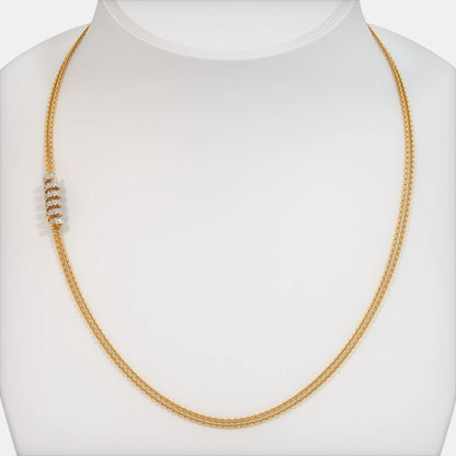 The Elegant Helical Necklace