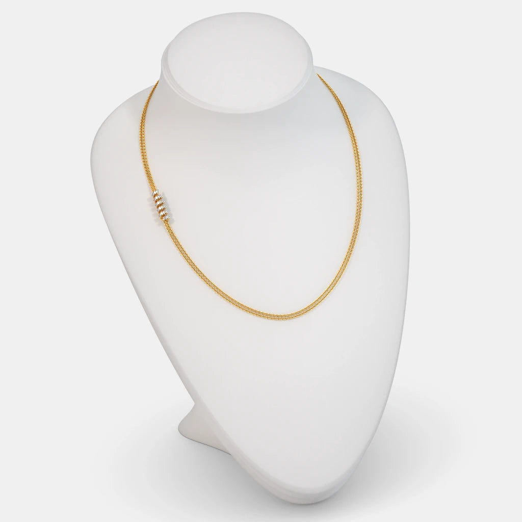 The Elegant Helical Necklace