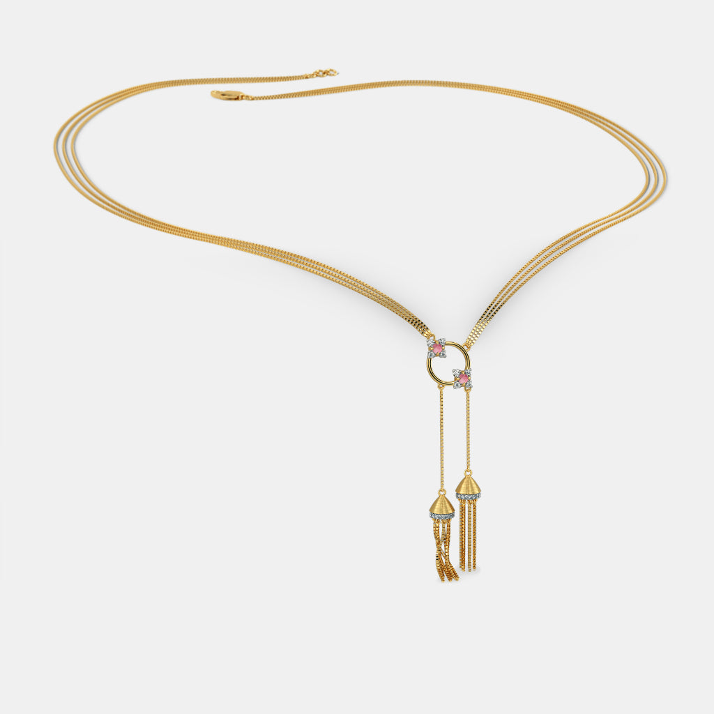 The Twin Tassel Necklace