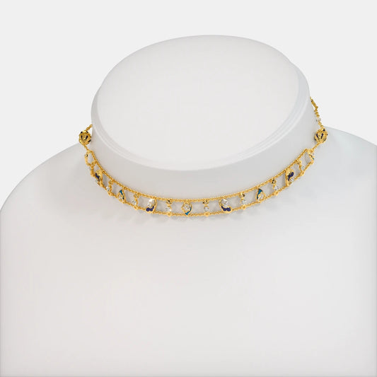 The Barlin Convertible Choker Necklace