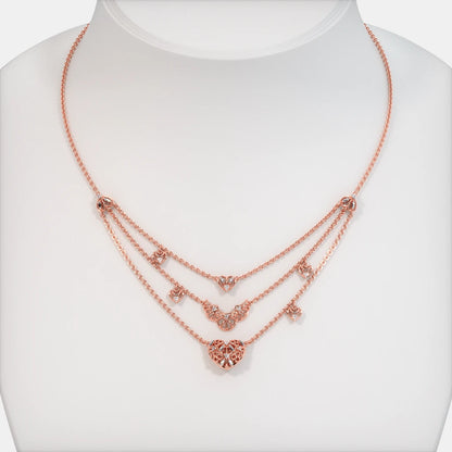 The Rosette Charm Necklace