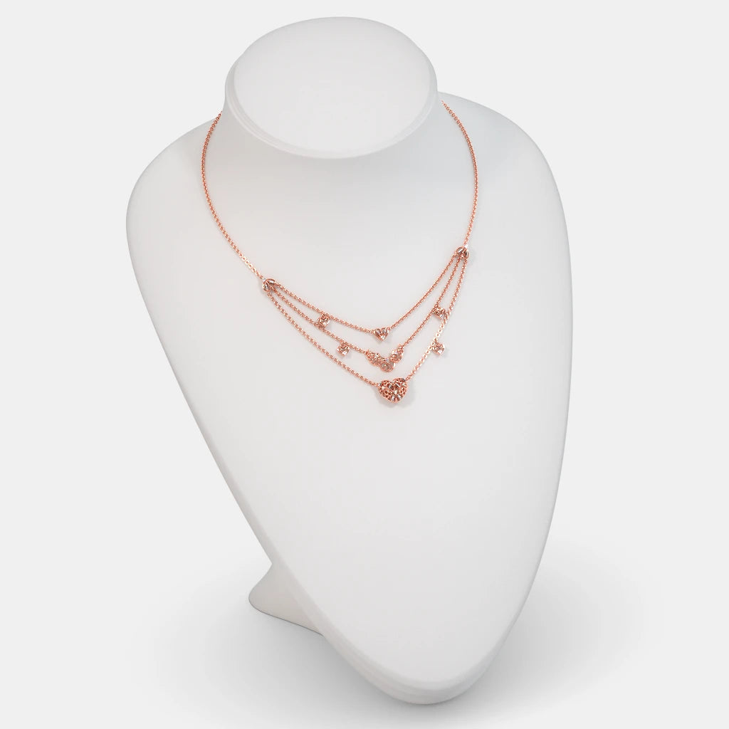 The Rosette Charm Necklace