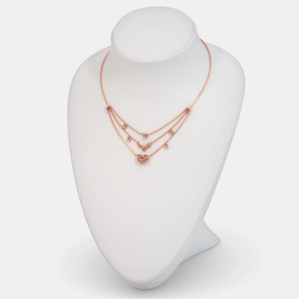 The Rosette Charm Necklace