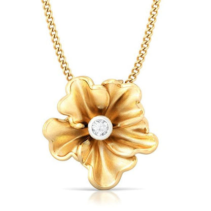 Yellow Carnation Diamond Pendants