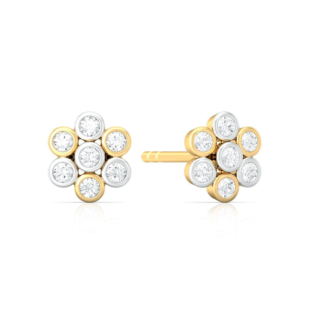 Star Light Star Bright Diamond Earrings