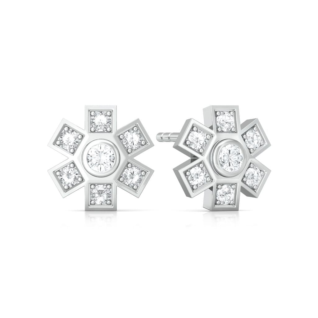 Snowdrops Diamond Earrings