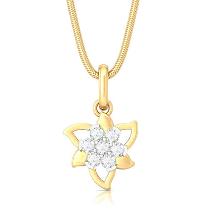 Star Belle Diamond Pendants