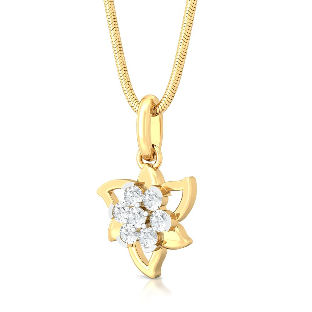 Star Belle Diamond Pendants