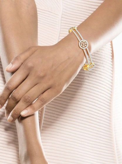 Atomic Girl Diamond Bangles