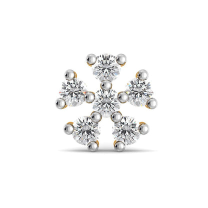 Floral Faerie Diamond Nose Pins