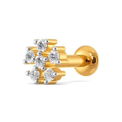 Floral Faerie Diamond Nose Pins