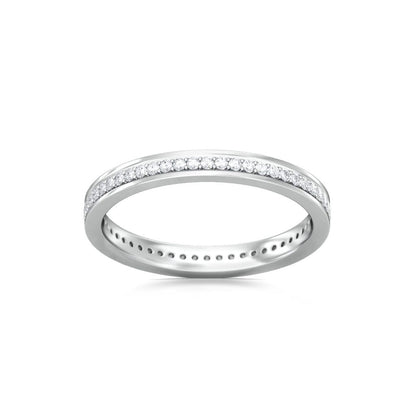Fine Line Diamond Rings