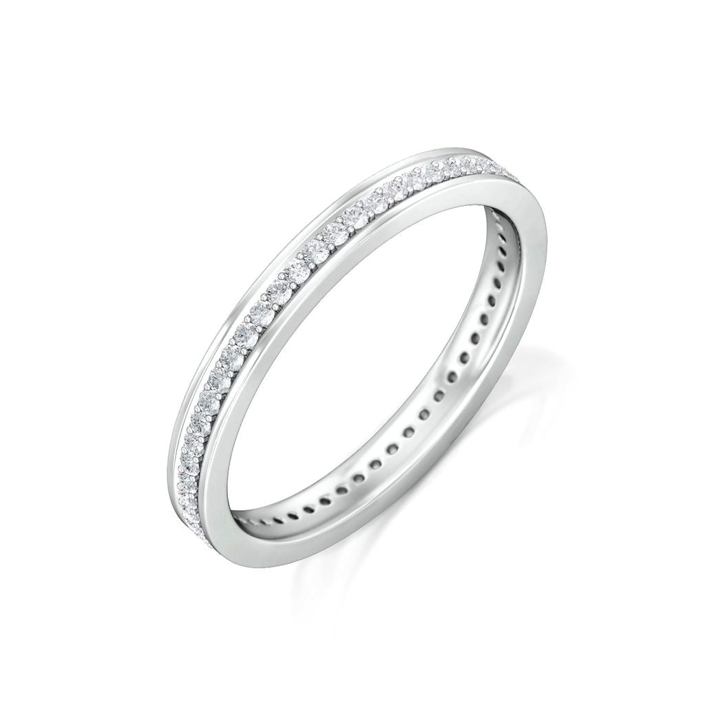 Fine Line Diamond Rings