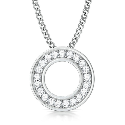 Fine Line Diamond Pendants
