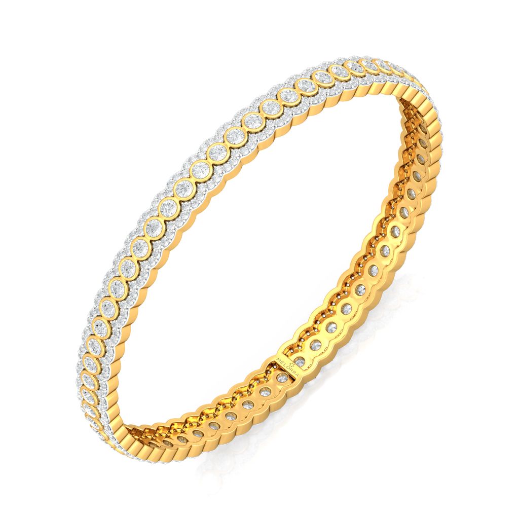 Tiara Diamond Bangles