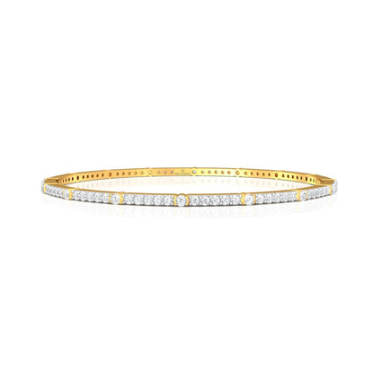 Train of Diamonds Diamond Bangles