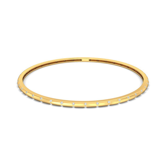 Hint of Bling Diamond Bangles