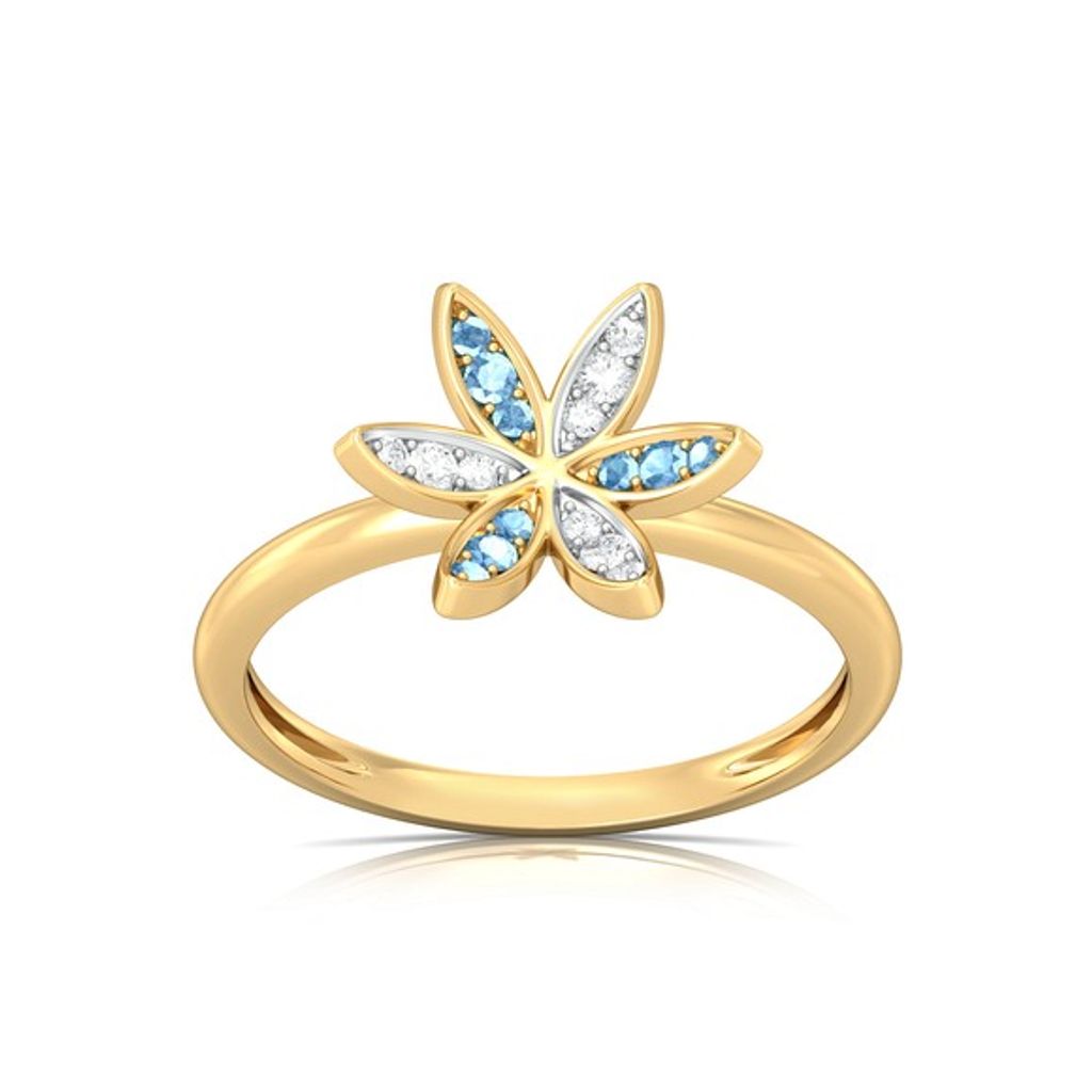 Flower Rush Diamond Rings